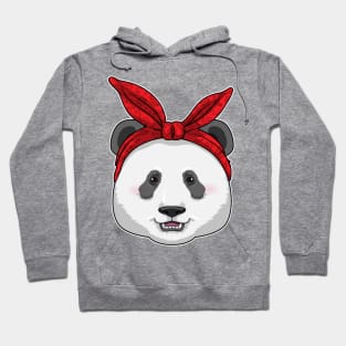 Panda with Bandana Hoodie